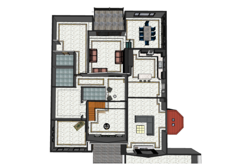 740 E Hickory Ave Mapping