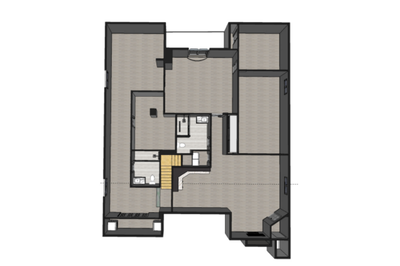 740 E Hickory Ave Mapping