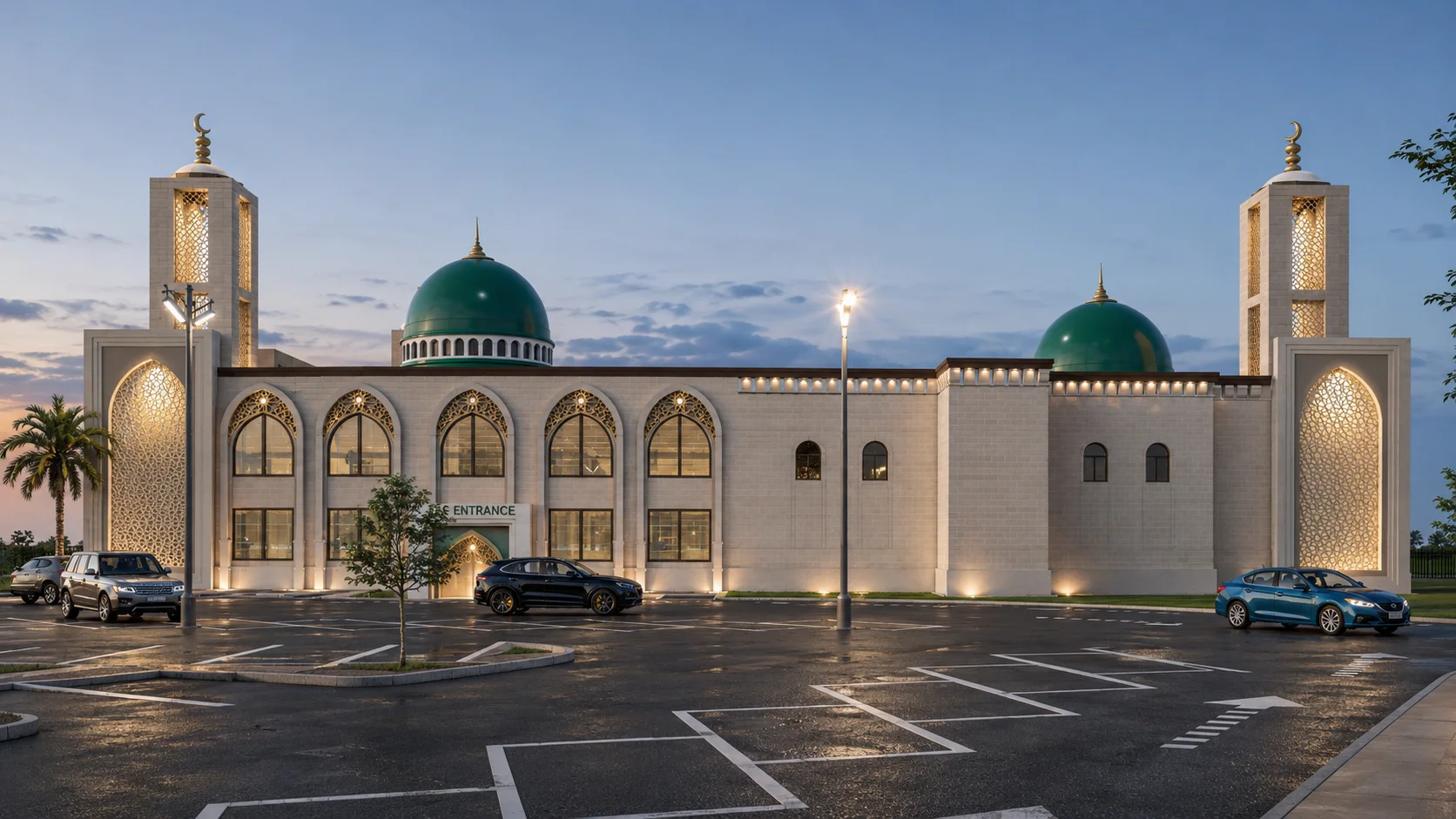 Masjid Al Huda Perspective View