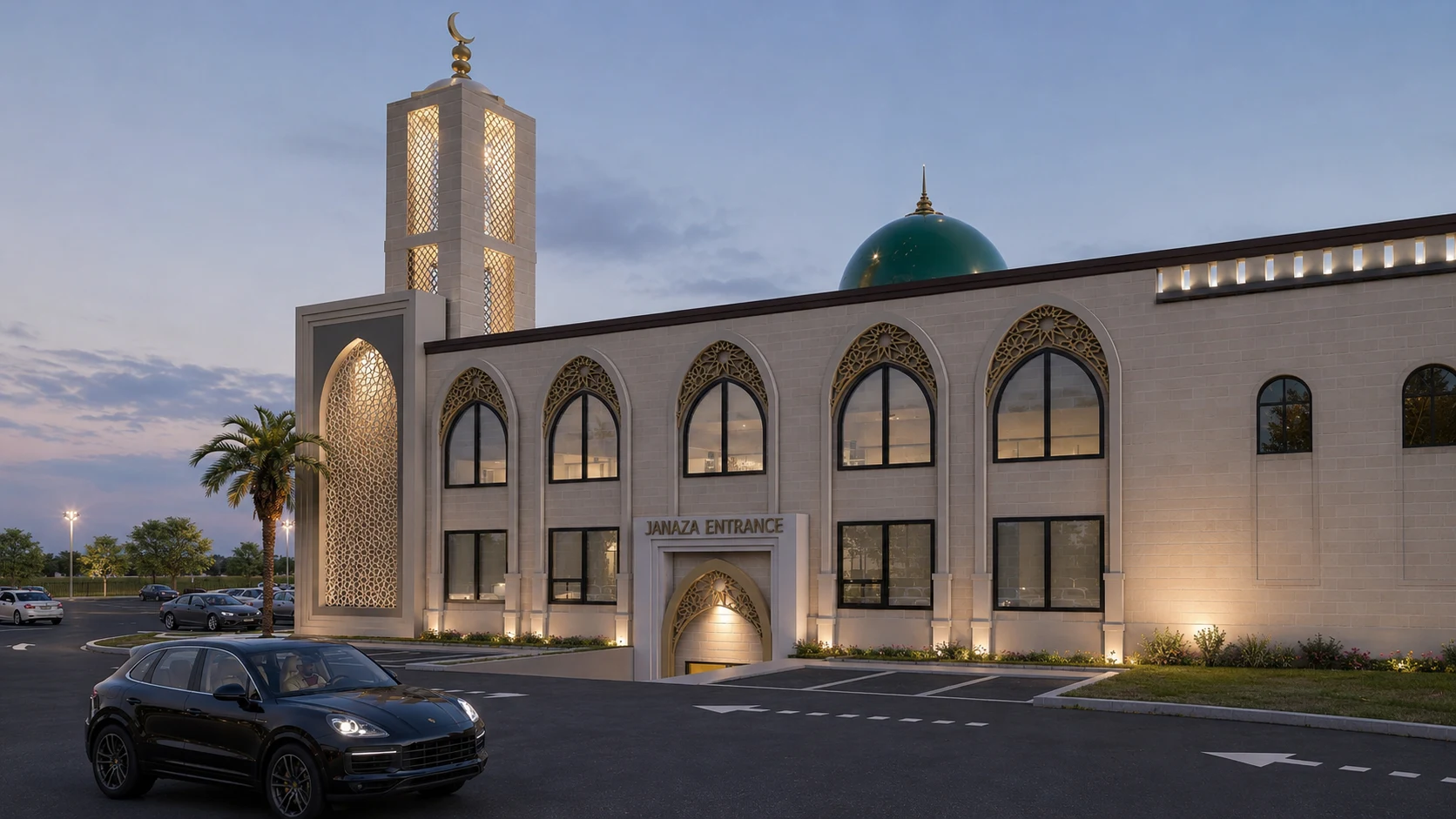 Masjid Al Huda Architectural View
