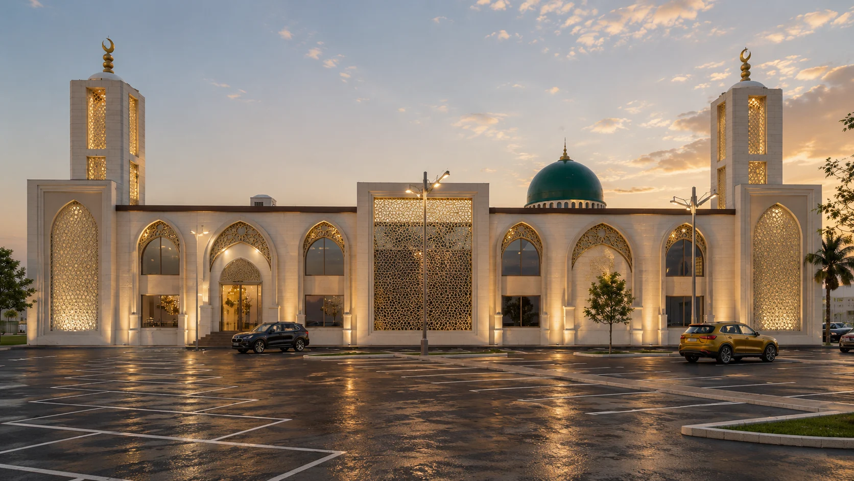 Masjid Al Huda Exterior View