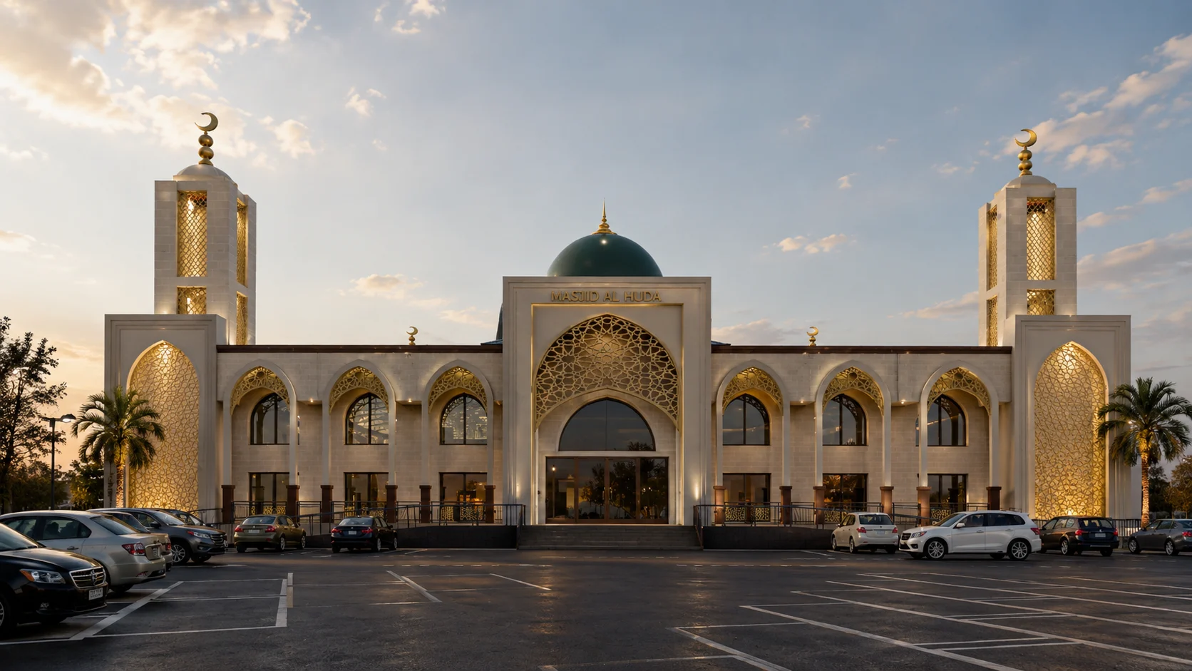 Masjid Al Huda Exterior View
